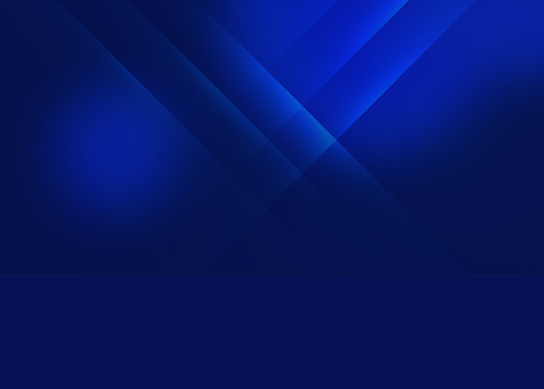 Blue Background with Shapes